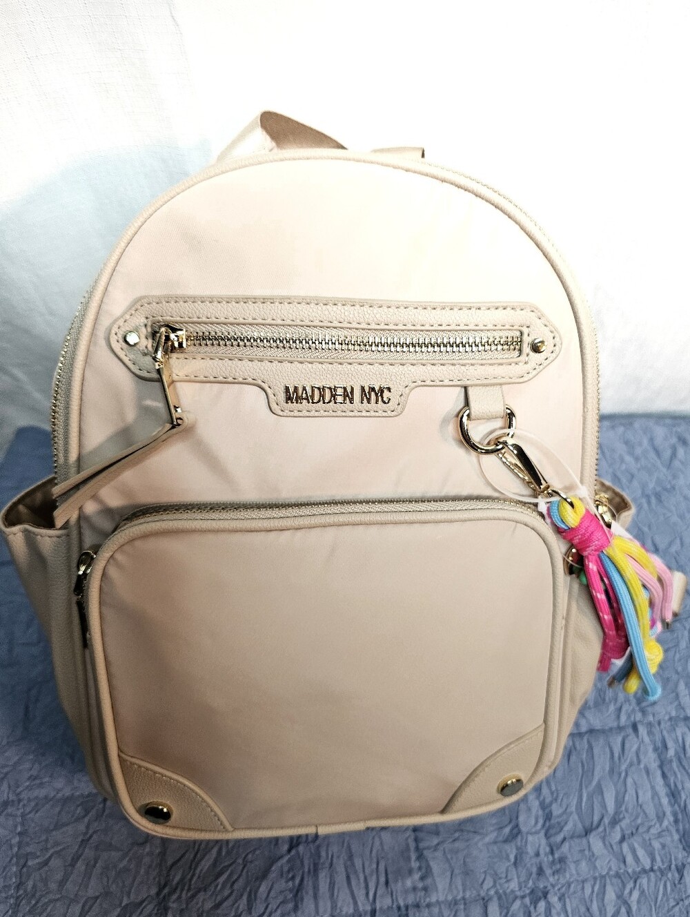 Nwt Madden NYC Beige Dome Core Backpack